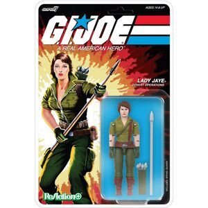 G.I. Joe - ReAction+ Wv9 - Lady Jaye (Cartoon)  COLLECTIBLES